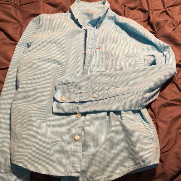 Hollister Other - Hollister button up long sleeve size medium